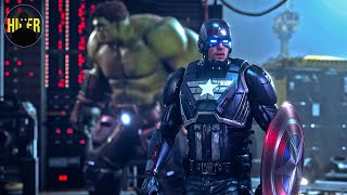 CAPTAIN AMERICA And HULK Together Fight  Gameplay (4K 60FPS)