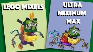 LEGO Mixels - Ultra-Miximum Max -Stop Motion Build (How to build)