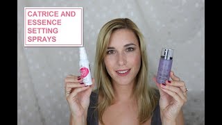 Catrice Fixing Spray & Essence Setting Spray | Drugstore Setting Sprays | Review