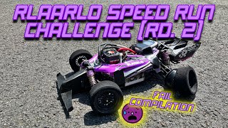 RLAARLO Speed Run Challenge - Round 2 - RC Speed Run Fail Compilation