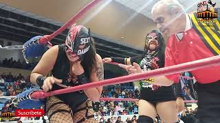 LILITH DARK E INDIA MAZAHUA VS SEXY DANGER Y FLECHA MARCADA JR