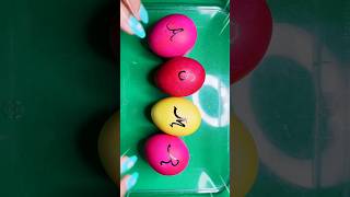 🟡 Watch this‼️Most satisfying egg surprise ASMR #shorts #asmr #mostsatisfying #eggsurprise #viral