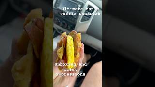 Gas Station Breakfast Guys try the Ultimate Maple Waffle Sandwich, Casey’s reply to Kwik Trip