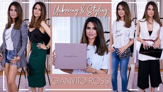 GIANVITO ROSSI UNBOXING & STYLING | Spring Summer Fashion | JASMINA PURI