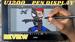 UGEE U1200 Pen display  UNBOXING/REVIEW