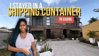 Unbelievable Studio Apartments Built from Shipping Containers | Accra, Ghana