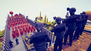 NAVY SEALS TEAV vs EVERY FACTIONS - Totally Accurate Battle Simulator TABS