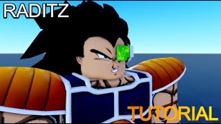 How To Make Raditz in ROBLOX *easy*