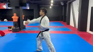 LENTO SLOW MOTION Taekwondo Valencia forma completa para pasar cinta amarilla