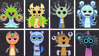 ALL Ethereal Workshop VS Incredibox Sprunki | Sound, Animation | My Singing Monster