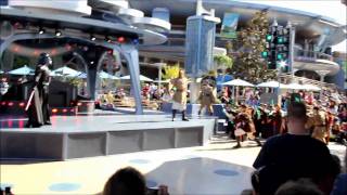 Darth Vader & Darth Maul  Retreat from Disneyland record with Canon DSLR EOS 60D in FULL HD 1080P