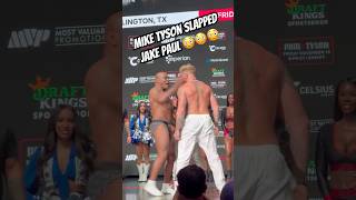 Mike Tyson SLAPS Jake Paul At Weigh In 😳