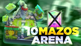 3 MEJORES MAZOS PARA ARENA 10 EN CLASH ROYALE