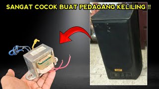 Jangan buang Speaker Rusak Mu !! Buruan Ambil Trafonya !! Manfaatnya luar biasa