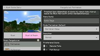 Minecraft tapi aku tidak boleh menginjak warna hijau jika aku menginjak aku harus ngomong aku gila