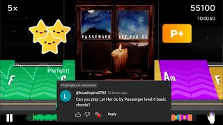 Let Her Go - Passenger - Level 4 Basic Chords - Yousician