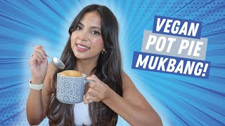 VEGAN POT PIE MUKBANG!