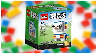 LEGO BRICKHEADZ Minecraft Llama Speed Build 40625