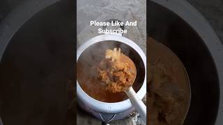 Chulhe Per Cooker Mei Mutton Curry Kaise Banaye #recipe #shorts video