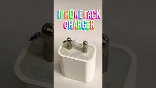 IPHONE 🍎FAKE CHARGER😳CHUNA लगा DIYA😭😭|| #shorts #ytshorts #iphone