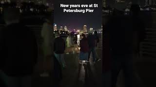 new years eve St Petersburg Pier