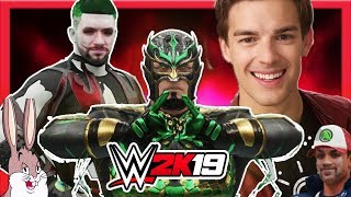 AntiSepticEye vs. MatPat vs. The Great Tornado | N60 Quarter Final Match | WWE 2K19