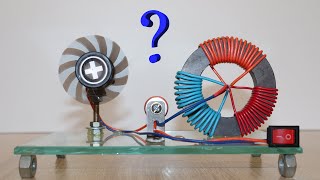 Perpetual motion machine made of magnet. See what's the secret