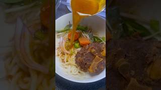 How to make Asian beef stew w/ noodles. #bokho #short #shortsviral #asianfood #recipes #recipeshorts