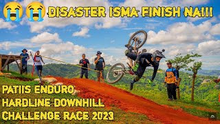 Disaster in Patiis Isma.tv Finish na / Patiis Enduro Hardline Downhill Challenge 2023.