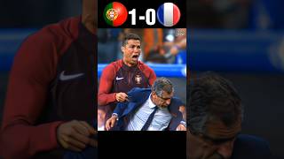 The Day Portugal will Never Forget • France vs Portugal Final Euro 2016 #youtube #football #shorts