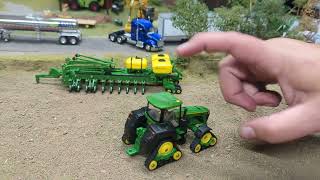 1/64 John Deere 8rx410 with 24 row 1775nt planter review.