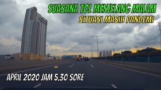 Lagi Mendung APRIL 2020 Exit TEBET Akses Tol Dalam Kota