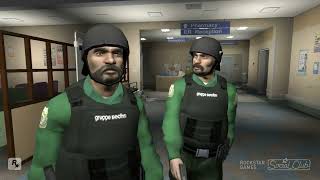 GTA IV Hospital Security Shootout