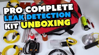 UNBOXING The BEST Leak Detection Equipment: Pro Complete Kit