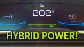 Peugeot 508 GT Hybrid Acceleration 0-200 Km/h - THAT'S FAST!