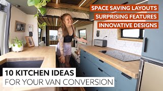 🍳 TOP CAMPER VAN KITCHENS OF 2023 🍳 10 Incredible Kitchens for Your Van Conversion 🚐