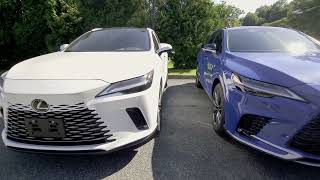 2023 Lexus RX350 luxury VS 2023 Lexus RX350 F Sport