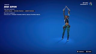 NEW Big Spin Emote Fortnite