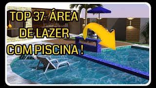 TOP 37 ÁREA DE LAZER PEQUENA COM PISCINA | As Melhores IDEIAS ÁREA DE LAZER PEQUENA MAS DE BOM GOSTO