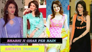 Saumya Tandon Dress Collection/ Saumya Tandon Dresses in Bhabhiji Ghar Par Hai