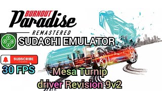 30 FPS Playable | Burnout Paradise Remastered | Sudachi Emulator on android.