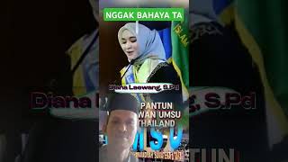 NGGAK BAHAYA TA⁉️⁉️⁉️ VIRAL PANTUN MAHASISWA ASAL THAILAND DIANA LAEWANG, S.Pd DI UMSU