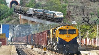 The HARDWORKING IRON HORSES of INDIAN RAILWAYS | WDG 4 Locomotives