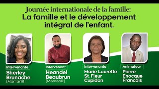 La Famille et le Développement intégral de l'Enfant - Journée internationale de la Famille