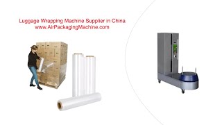 Luggage Wrapping Machine, Airport Baggage Wrapping Machine