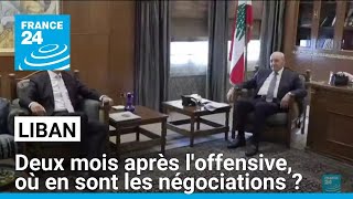 Liban : deux mois après l'offensive israélienne, où en sont les négociations ? • FRANCE 24