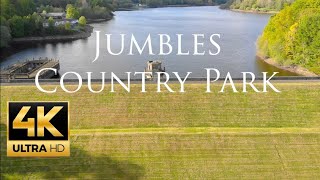 4K Jumbles Country Park Bolton Greater Manchester Mavic Air Footage