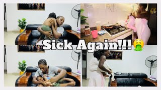 Raw Vlog Alert | Sickness Hits My Toddler Again 🤮