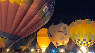 Hot Air Balloon Festival | Night Glow | Hot Air Balloon show