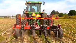 Subsoiling After Corn Harvest! Deep Tillage With A Lot of Horsepower!